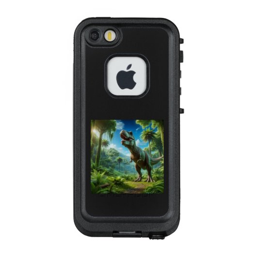 太古の王者:ティラノサウルス・レックスの支配 LifeProof iPhoneケース (裏面)