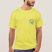 太字のカートゥーンの着飾ったカモメ - スプラッシュ! Tシャツ (正面)