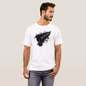 太字の爆発 Tシャツ (正面フル)