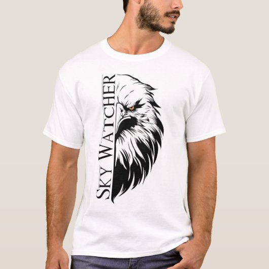 太字ラプターグラフィックTシャツ Tシャツ (正面)