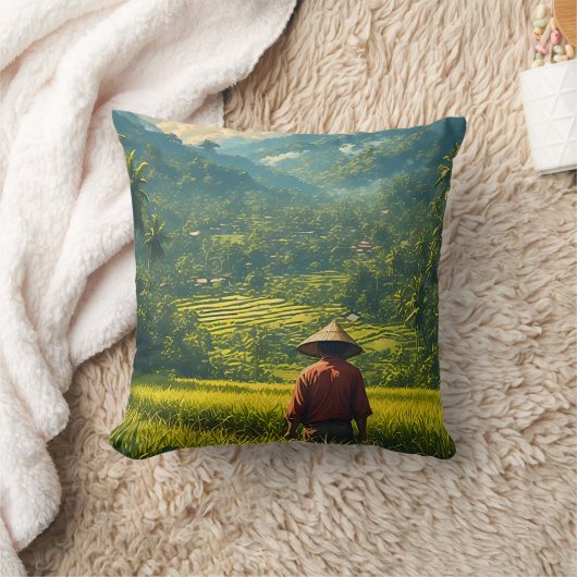 太平の収穫 クッション (ブランケット)