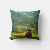 太平の収穫 クッション (正面)