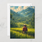 太平の収穫 シーズンポストカード (正面/裏面)