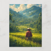 太平の収穫 シーズンポストカード (正面)