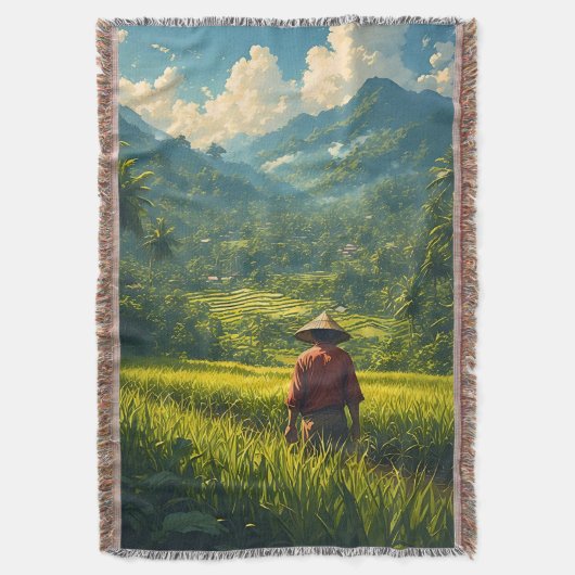 太平の収穫 スローブランケット (正面縦)