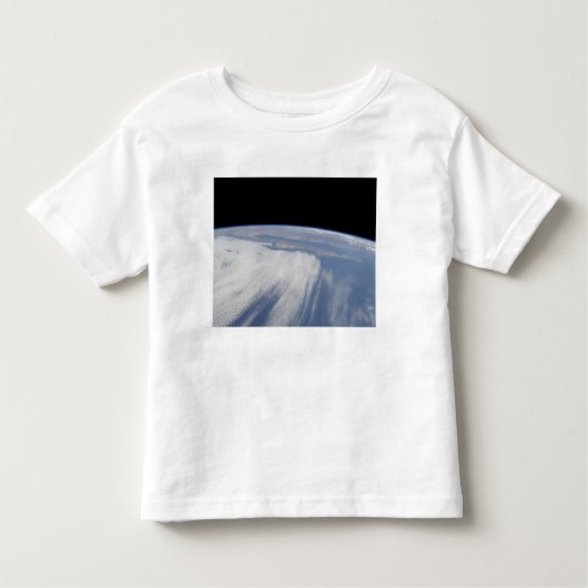 太平洋に覆われた重い雲海 トドラーTシャツ (正面)