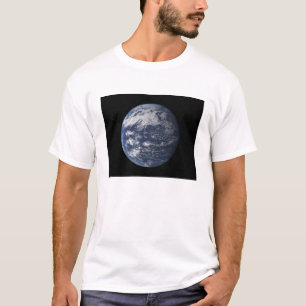 太平洋に集中する完全な地球 Tシャツ
