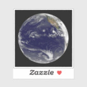 太平洋に3つの熱帯低気圧がある地球。 シール (シート)