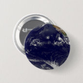 太平洋に3つの熱帯低気圧がある地球。 缶バッジ (正面&裏面)