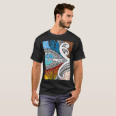 太平洋のまぐろ Tシャツ (正面フル)