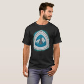 太平洋のクレストトレイル – Pctトレイルのマーカー Tシャツ (正面フル)