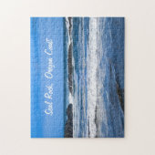 太平洋のシールの石のオレゴンの海岸 ジグソーパズル (縦)