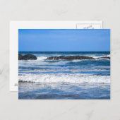 太平洋のシールロックオレゴン海岸海 ポストカード (正面/裏面)