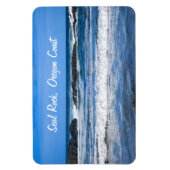 太平洋のシールロックオレゴン海岸海 マグネット (縦)