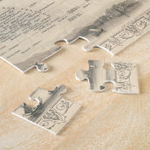 太平洋のポリネシア|の島 ジグソーパズル (側面)