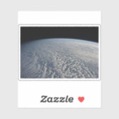 太平洋の上に層塔雲が立つ海。 シール (シート)