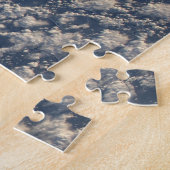 太平洋の上に層塔雲が立つ海。 ジグソーパズル (側面)