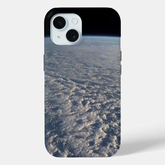 太平洋の上に層塔雲が立つ海。 Case-Mate iPhoneケース (裏面)