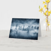 太平洋の北西の熱帯雨林の雲 カード (黄色い花)