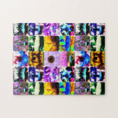 太平洋の北西の神秘的なきのこ ジグソーパズル (横)