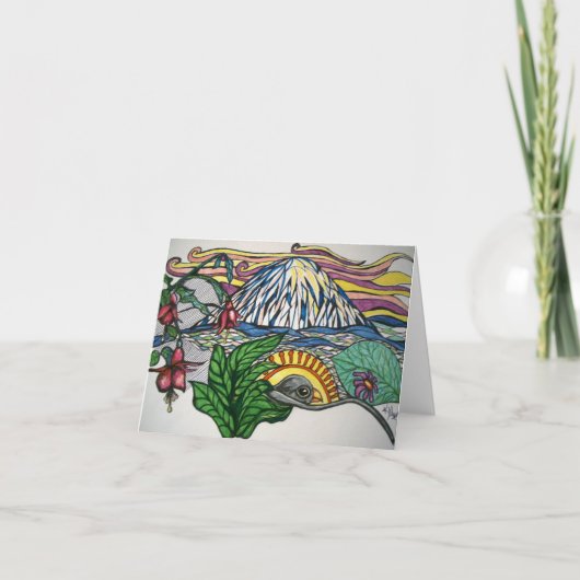 太平洋の北西夢 カード (正面)