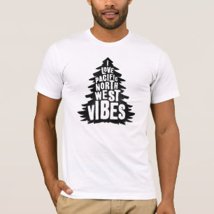太平洋の北西感情 Tシャツ