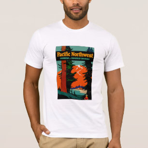 太平洋の北西 Tシャツ