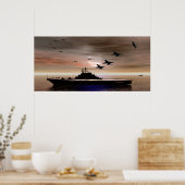 太平洋の夜 ポスター (キッチン)