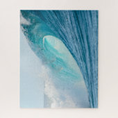 太平洋の大きいサーフのバレルの波の破損 ジグソーパズル (縦)