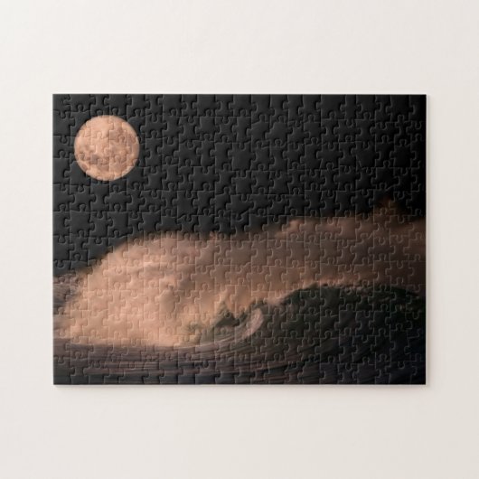 太平洋の嵐 |ハワイ・オアフの北岸 ジグソーパズル (横)