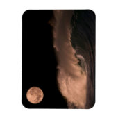 太平洋の嵐 |ハワイ・オアフの北岸 マグネット (縦)