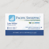 太平洋の掃除 名刺 (裏面)