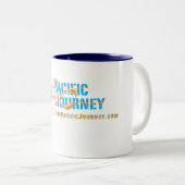 太平洋の旅行のマグ ツートーンマグカップ (正面右)
