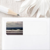 太平洋の波海 ラベル (インサイチュ)