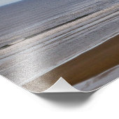 太平洋の海に大きな虹 フォトプリント            (角)