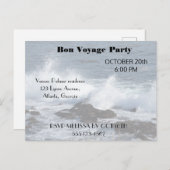 太平洋の海 インビテーションポストカード (正面/裏面)