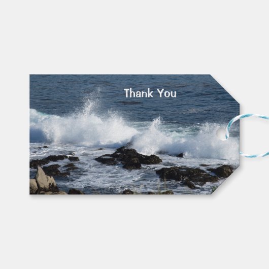 太平洋の海 ギフトタグ (正面(横))