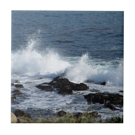 太平洋の海 タイル (正面)