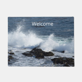 太平洋の海 ドアマット