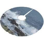 太平洋の海 ブラッシュドポリエステルツリースカート (アングル)