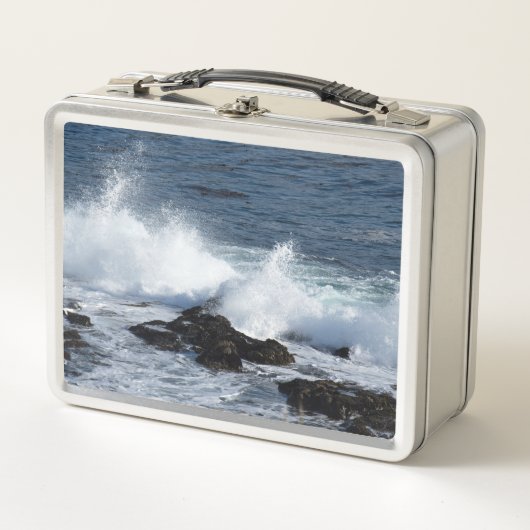 太平洋の海 メタルランチボックス (正面)