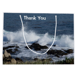 太平洋の海 ラージペーパーバッグ