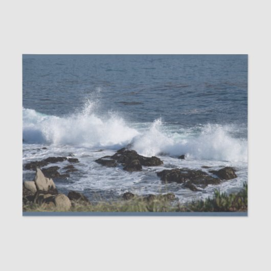 太平洋の海 薄葉紙 (正面)