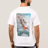 太平洋の船員ヨット及び飛行クラブTeamMarchetti Tシャツ (裏面)
