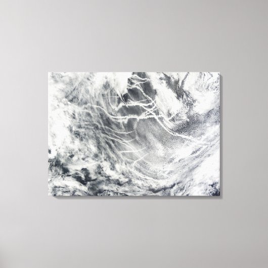 太平洋の船舶用トラック海 キャンバスプリント (正面)