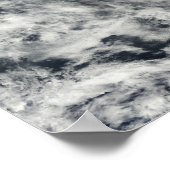 太平洋の船舶用トラック海 ポスター (角)