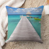 太平洋の装飾用クッションの突堤のボート クッション (ブランケット)