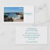 太平洋の遅い波 名刺 (正面/裏面)