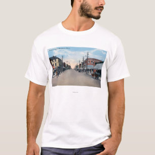 太平洋の道の眺め Tシャツ