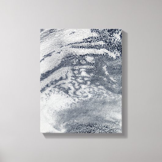 太平洋の雲の海 キャンバスプリント (正面)